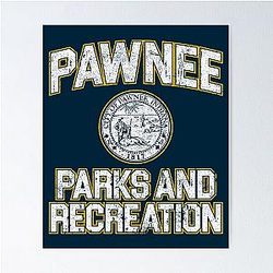 Pawnee Parks Recreation Poster