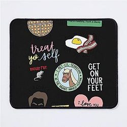 Parks and Recreation TV Show Mouse Pad