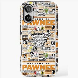 Welcome To Pawnee Parks and Recreation Quotes iPhone Case