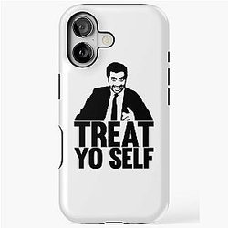 Treat Yo Self Parks Recreation iPhone Tough Case