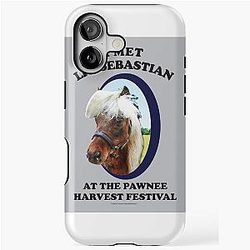 I met Lil Sebastian - Parks and Recreation iPhone Tough Case