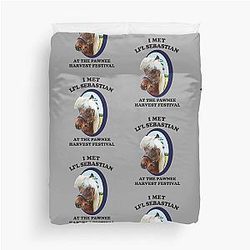 Lil Sebastian Parks and Recreation Duvet Cover