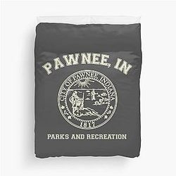 Pawnee Indiana Parks and Recreation Duvet Cover
