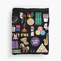 Birthday Gifts Parks Recreation Duvet Cover