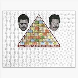 Ron Swanson Parks and Recreation Jigsaw Puzzle