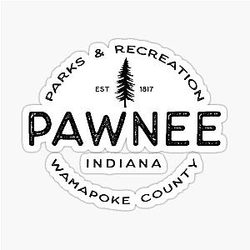 Parks and Recreation - Pawnee - Leslie Knope - TV Show Sticker