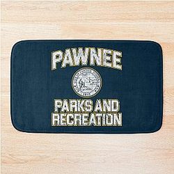 Pawnee Parks Recreation Bath Mat