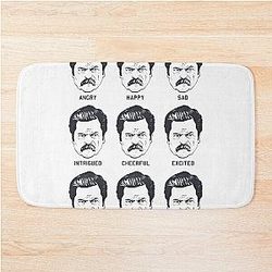 Ron Swanson Parks and Recreation Bath Mat
