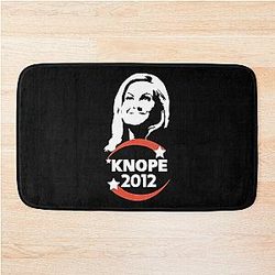 Retro Vintage Parks And Recreation Leslie Knope For City Council Bath Mat