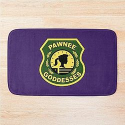 Pawnee Goddesses - Parks and Recreation Bath Mat