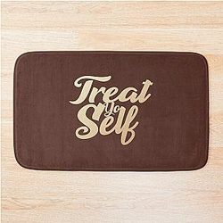 Treat Yourself - Parks and Recreation Bath Mat