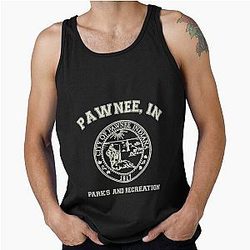 Parks and Recreation T-Shirt Pawnee Indiana Recreation Tank Top