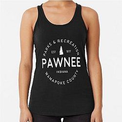 Pawnee Parks Recreation Pawnee Racerback Tank Top