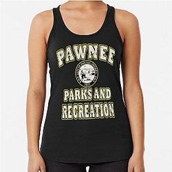 Pawnee Parks and Recreation Department Racerback Tank Top