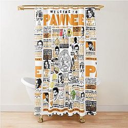 Welcome to Pawnee Parks and Recreation Quote Shower Curtain