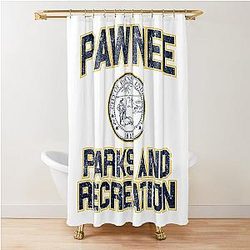 Pawnee Parks Recreation Shower Curtain