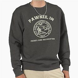 Pawnee Indiana Parks Recreation Pullover Sweatshirt