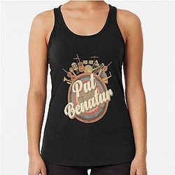 Pat Benatar Music Tour Tank Top Retro Racerback Top