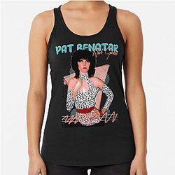 Pat Benatar Racerback Tank Top