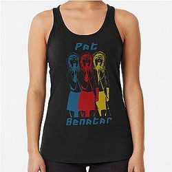 Art Pat Benatar Racerback Tank Top