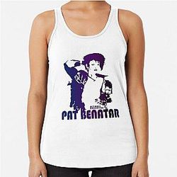 Pat Benatar Racerback Tank Top