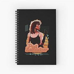 Pat Benatar Retro Spiral Notebook