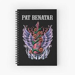 Art Pat Benatar Spiral Notebook