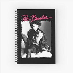 Art Note Pad Pat Benatar Spiral Notebook