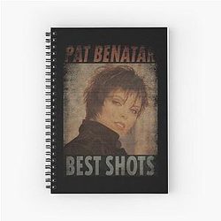 Pat Benatar Spiral Notebook
