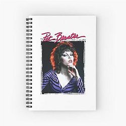 Pat Benatar Spiral Note Book