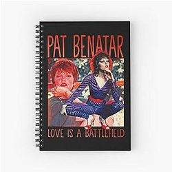 Pat Benatar Spiral Notebook