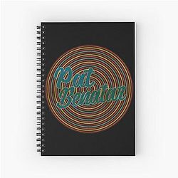 Art Pat Benatar Spiral Notebook