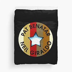 Pat Benatar Duvet Cover