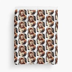 Pat Benatar Duvet Cover