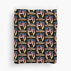 Retro Flyer Style Pat Benatar Fan Art Duvet Cover
