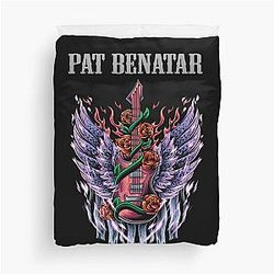 Pat Benatar Duvet Cover