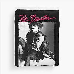 Pat Benatar Duvet Cover