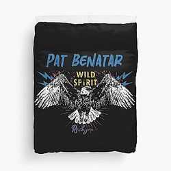 Pat Benatar Duvet Cover