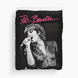Pat Benatar Duvet Cover