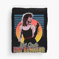 Pat Benatar Duvet Cover