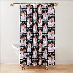 Retro Pat Benatar 80s Fan Art Design Shower Curtain