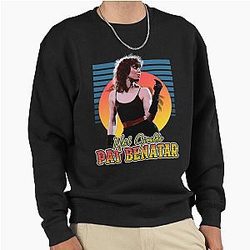 Retro Flyer Style Pat Benatar Fan Art Design Sweatshirt