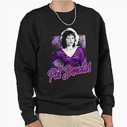 Retro Style Pat Benatar Pullover Sweatshirt