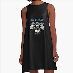 Pat Benatar Wild A-Line Dress