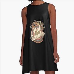 Pat Benatar Music Tour Vintage A-Line Dress