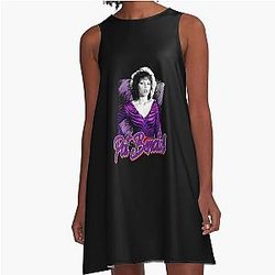 Retro Style A-Line Dress by Pat Benatar