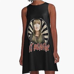Pat Benatar A-Line Dress