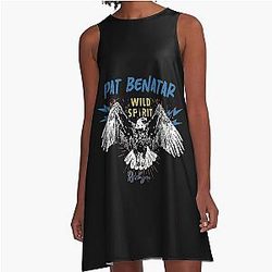 Art Pat Benatar A-Line Dress