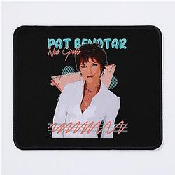Retro Pat Benatar 80s Fan Art Design Mousepad
