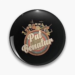 Pat Benatar Music Tour Vintage Pin